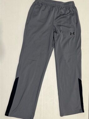 Under Armour Gray Black Men's Joggers Sweatpants